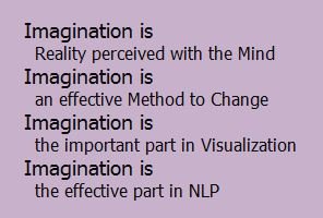 Imagination is