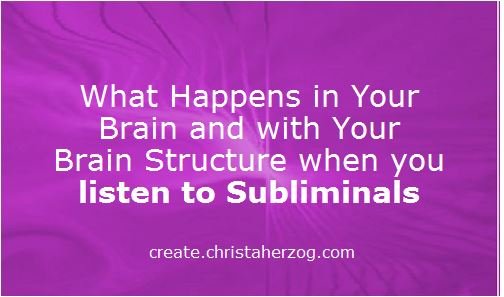 Brain Structure and Subliminals