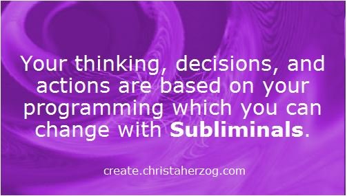 change your thinking with subliminals