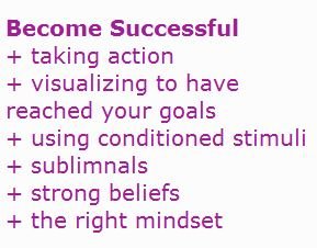 Methods to Become Successful