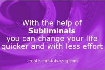 What are Sublimals for