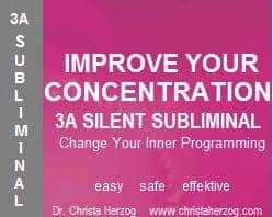Improve Your Concentration 3A Silent Subliminal