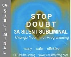Stop Doubt with this 3A Silent Subliminal