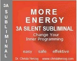 More Energy 3A Silent Subliminal