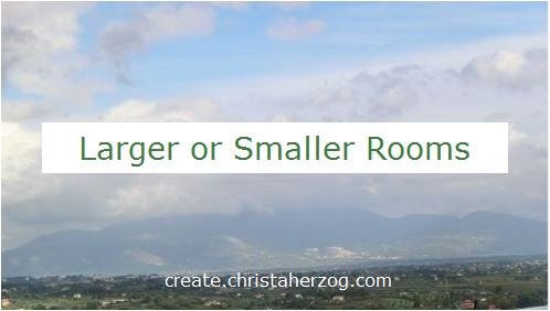 large or small room