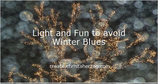 light and fun to avoid winter blues