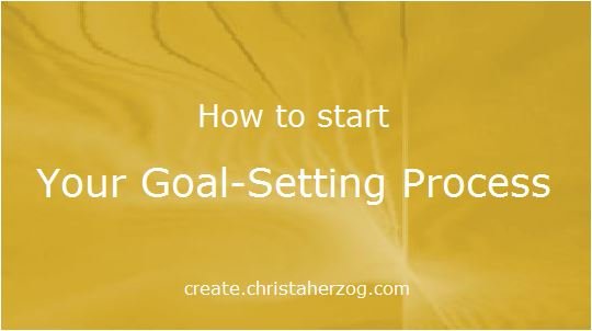 Goal Setting Process
