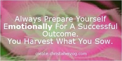 Prepare Yourself Emotionally for Success