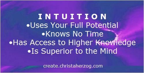 Intuition uses your full potential