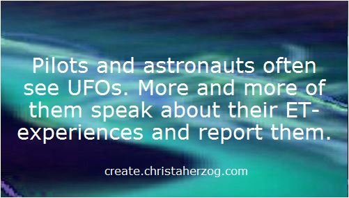 UFO Sightings by Pilots and Astronauts