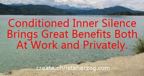 Inner Silence brings great benefits