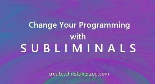 Subliminals change your programming