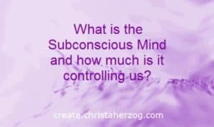 What is the subconscious mind