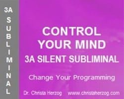 Control Your Minf 3A Silent Subliminal Cover