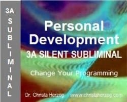 Personal Development 3A Silent Subliminal