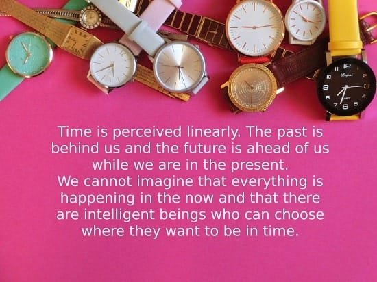 Time is linear
